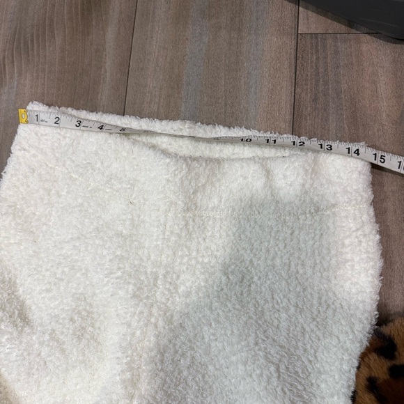 Aerie marshmallow fuzzy flare lounge pant white - Picture 5 of 7